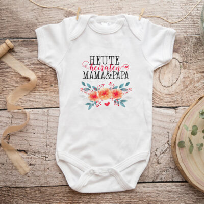 Baby Body "Mama&Papa heiraten"
