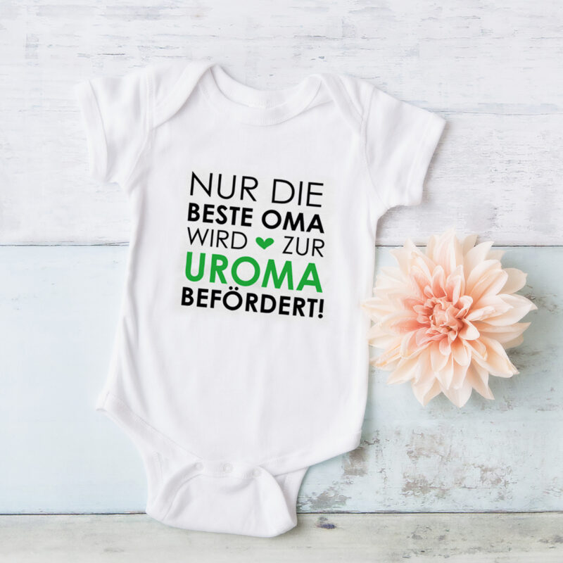 Baby Body "Zur Uroma befördert" – Bild 5