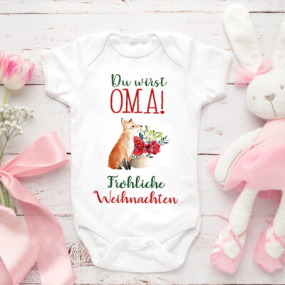 Baby Body "Du wirst Oma" Weihnachten