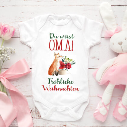 Baby Body "Du wirst Oma" Weihnachten