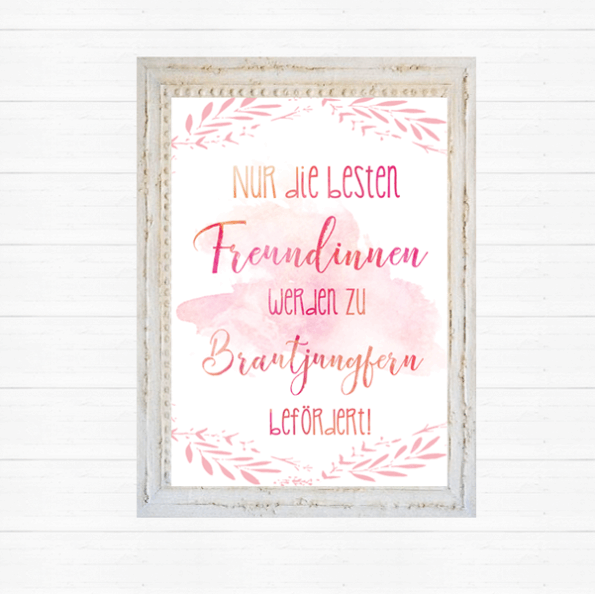 Freundinnen – Brautjungfer