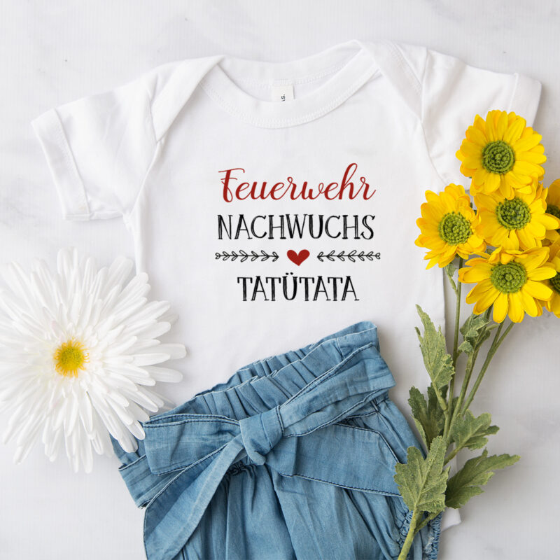 Baby Body "Feuerwehr Nachwuchs" – Bild 5