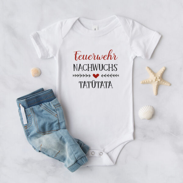Baby Body "Feuerwehr Nachwuchs"