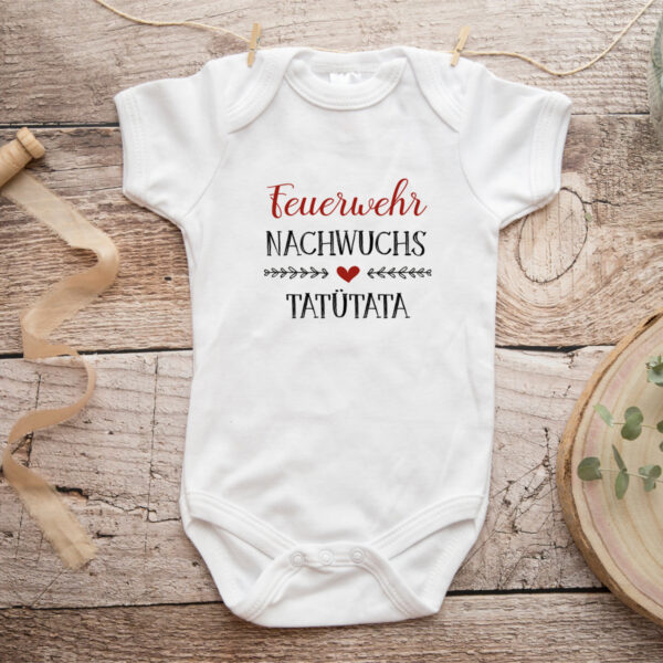 Baby Body "Feuerwehr Nachwuchs" – Bild 3