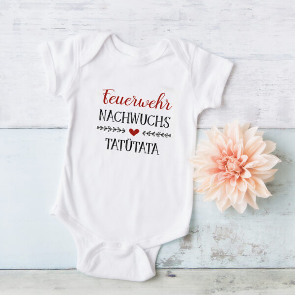 Baby Body "Feuerwehr Nachwuchs" – Bild 2