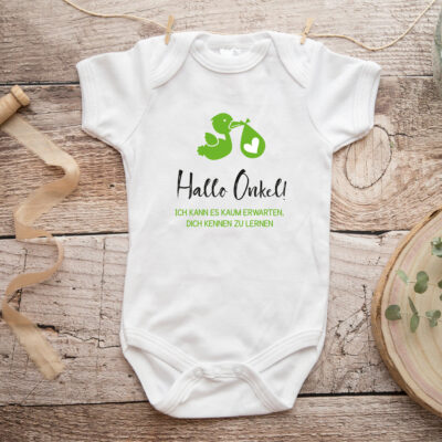 Baby Body "Hallo Onkel"