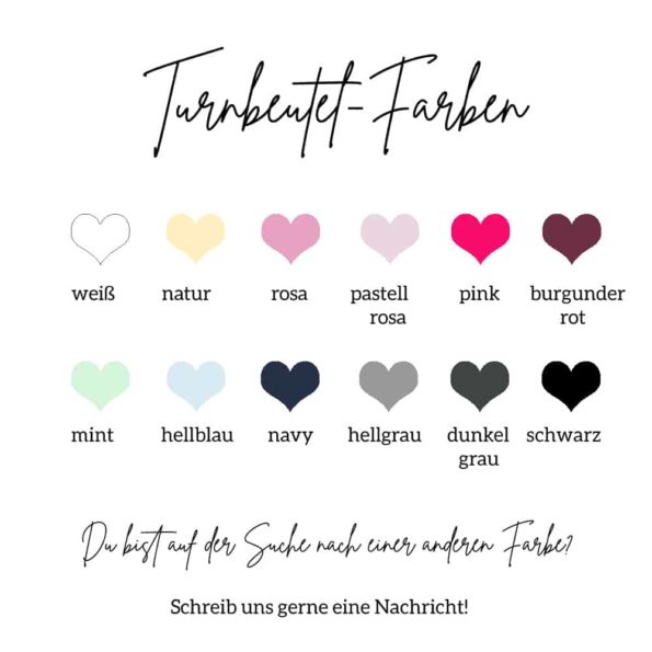 TurnbeutelFarben