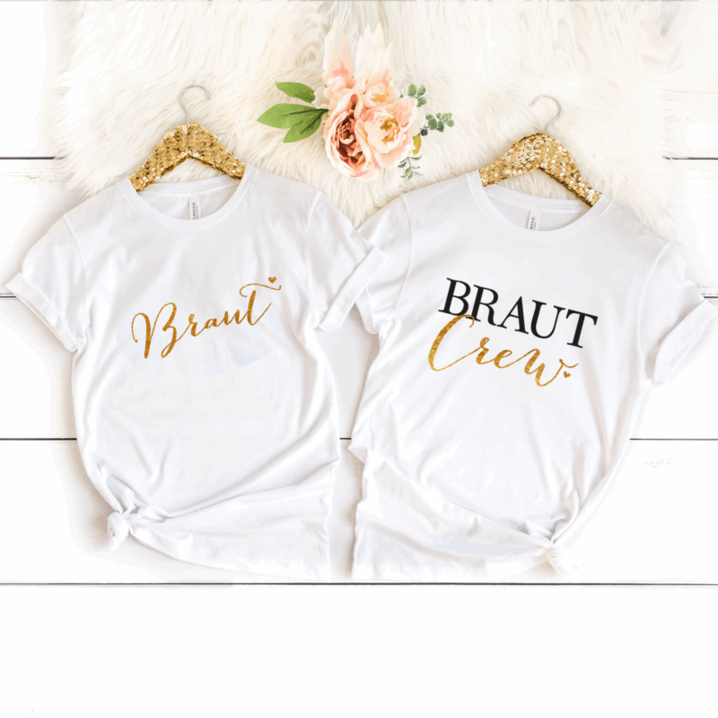 JGA Shirts Braut Crew – Bild 2