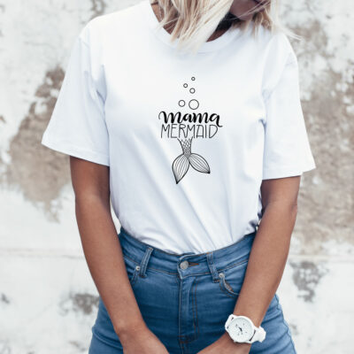 Damen T-Shirt "Mama Mermaid"