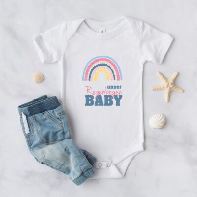 Baby Body "unser Regenbogen Baby"
