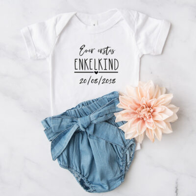 Baby Body "Euer erstes Enkelkind" mit errechnetem Geburtstermin
