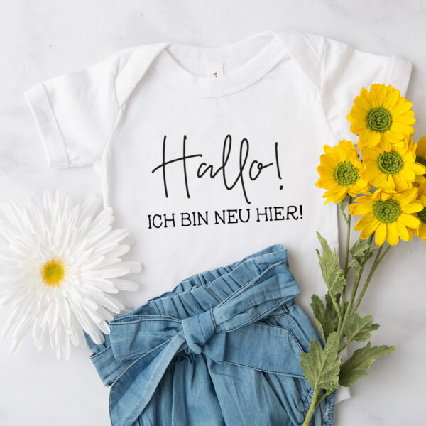 Baby Body "Hallo! Ich bin neu hier!" – Bild 2