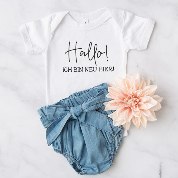 Baby Body "Hallo! Ich bin neu hier!" – Bild 4
