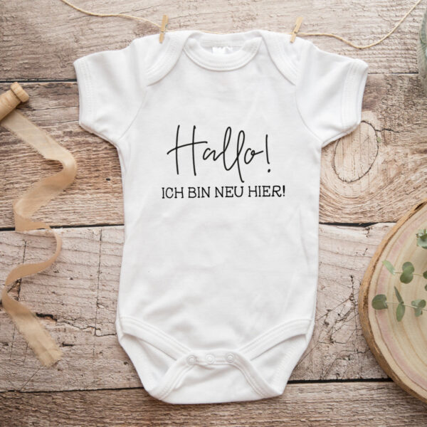 Baby Body "Hallo! Ich bin neu hier!" – Bild 3