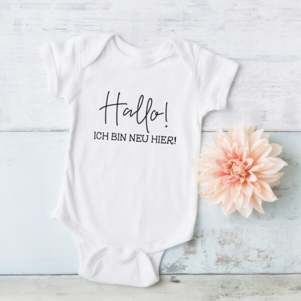 Baby Body "Hallo! Ich bin neu hier!" – Bild 5