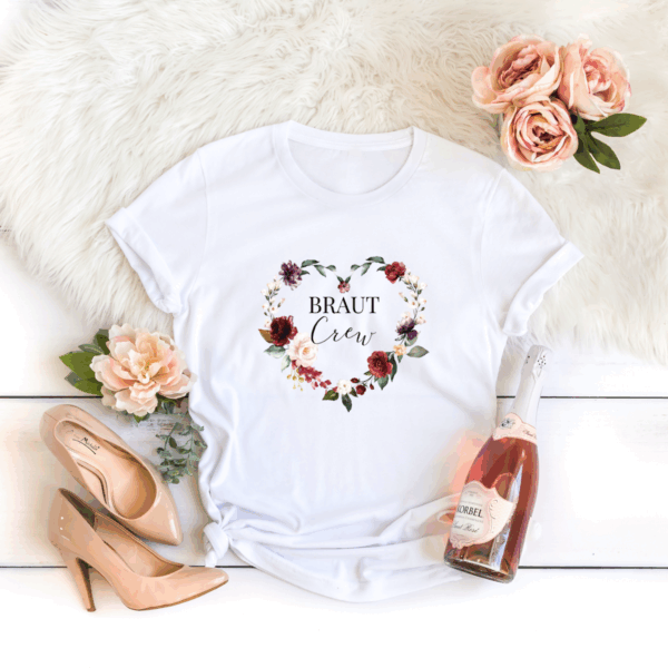 JGA Shirts Ich bin die Braut/Braut Crew – Bild 6