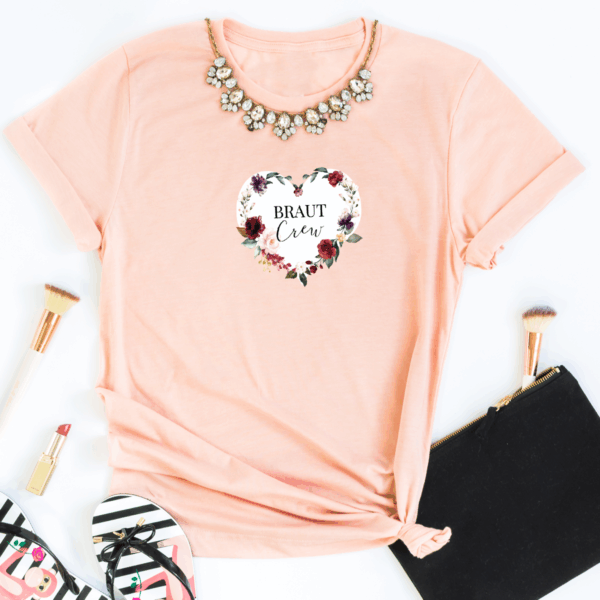 JGA Shirts Ich bin die Braut/Braut Crew – Bild 11
