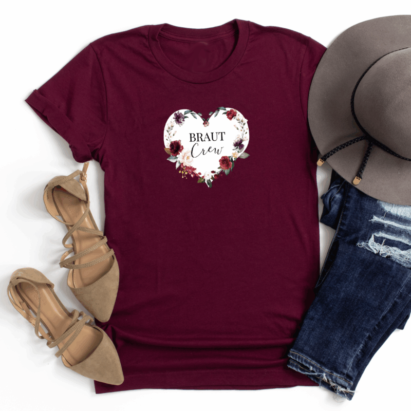 JGA Shirts Ich bin die Braut/Braut Crew – Bild 10