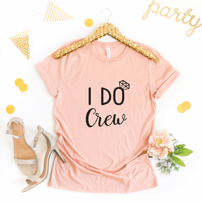 JGA Shirts I do/I do Crew  – Bild 2