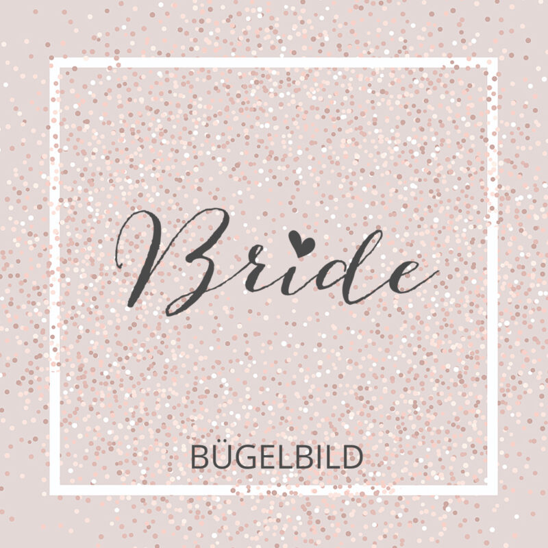 Bügelbild "Bride"