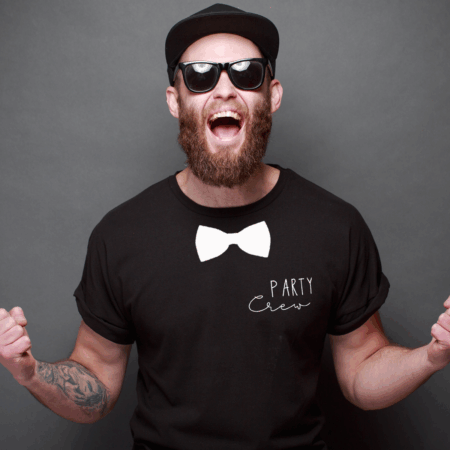 JGA, JGA Mann, JGA Männer, JGA Herren, Junggesellenabschied, Junggesellinnenabschied, JGA Outfit, Kostüm, Verkleidung, JGA Deko, Party Crew, Team Bräutigam, Bräutigam, Trauzeuge