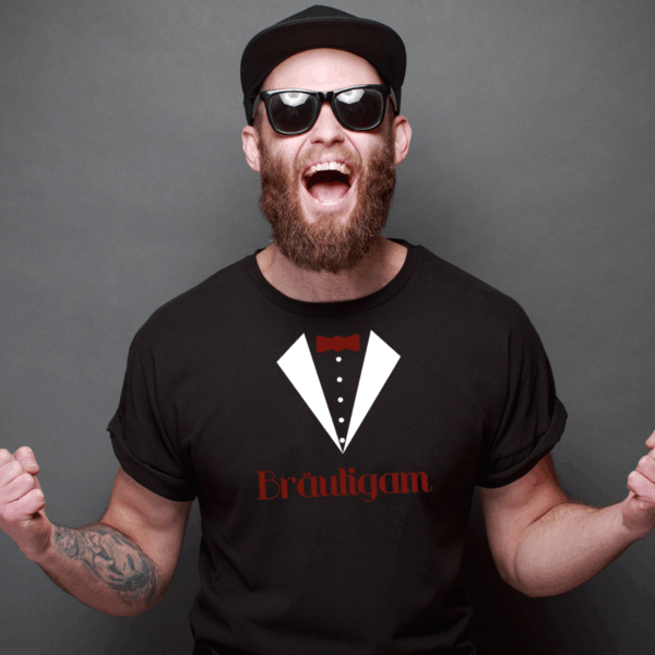 JGA T-Shirts "Team Bräutigam" + "Bräutigam" – Bild 2