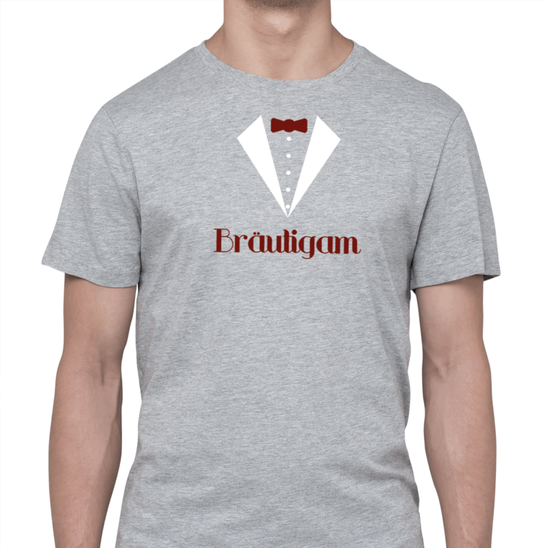 JGA T-Shirts "Team Bräutigam" + "Bräutigam" – Bild 4