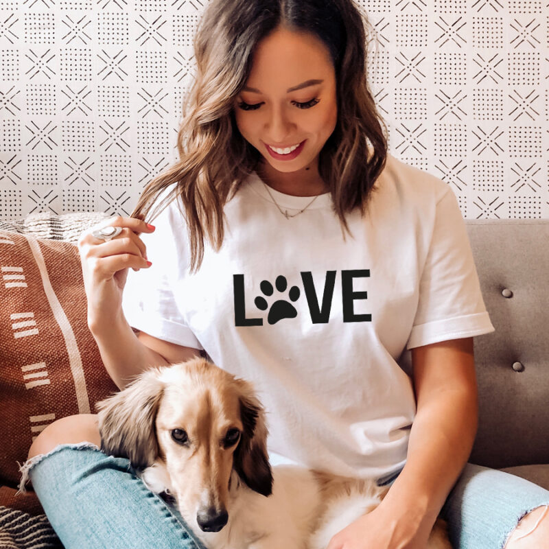 Love T-Shirt aus 100% Baumwolle für Haustierbesitzer – Bild 2