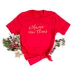 Familien T-Shirts Family Claus für Weihnachten