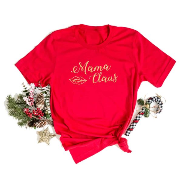 Familien T-Shirts Family Claus für Weihnachten – Bild 2