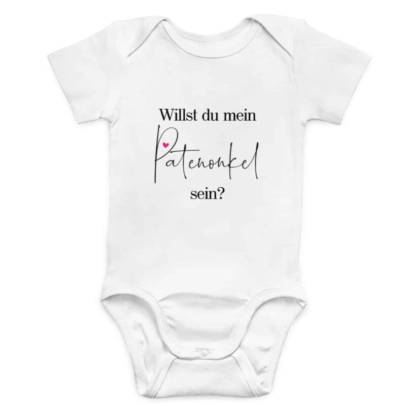 Baby Body "Willst  du mein Patenonkel sein?" – Bild 4