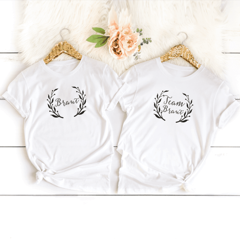 JGA Shirts Team Braut  – Bild 2