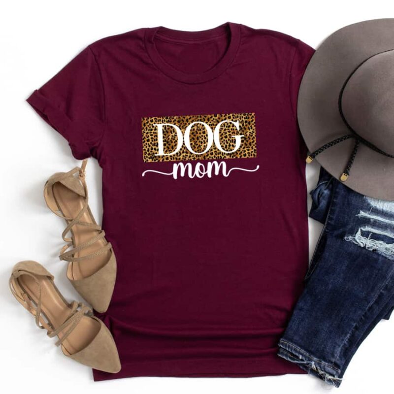 Dog Mom T-Shirt aus 100% Baumwolle für Haustierbesitzer – Bild 5