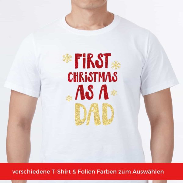 Familien T-Shirts First Christmas as.. für Weihnachten – Bild 5