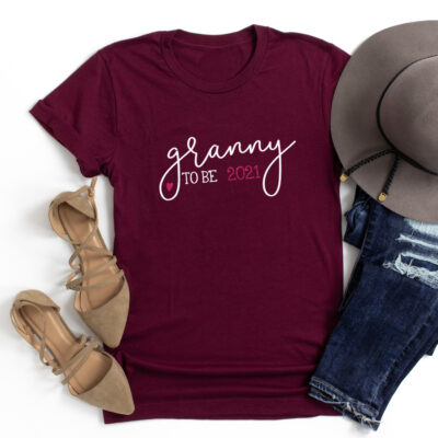 personalisiertes T-Shirt „Granny to Be“ aus 100% Baumwolle – Bild 4