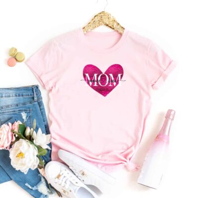 Mama T-Shirt mit Kindernamen, T-Shirt Mama, Mama personalisiert, personalisiertes T Shirt mit Namen, personalisiertes T-Shirt Mama, Muttertag Geschenk, Geschenk Mama personalisiert, Geschenk Muttertag personalisiert