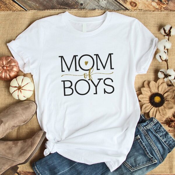 Damen T-Shirt "Mom of Boys" aus 100% Baumwolle