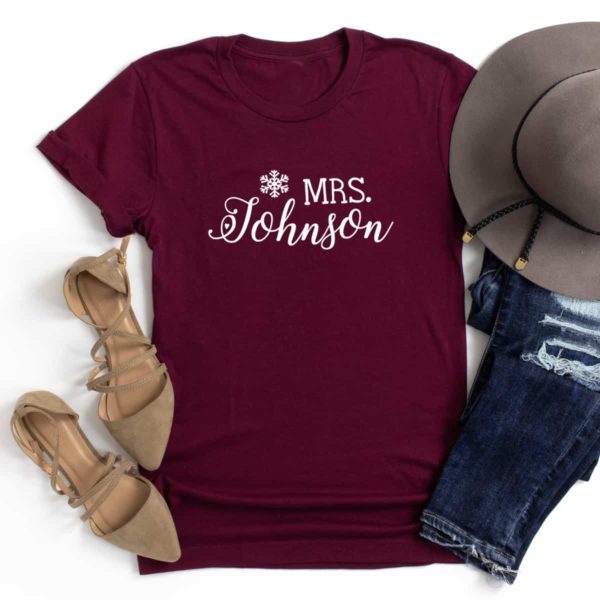 Paar T-Shirts Mr&Mrs für Weihnachten – Bild 6