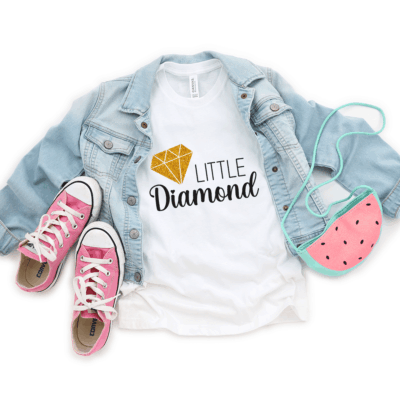 Kinder T-Shirt "Little Diamond" aus 100% Baumwolle