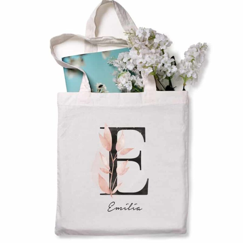 personalisierte Tasche mit Name und Initiale Yesterday – Bild 2