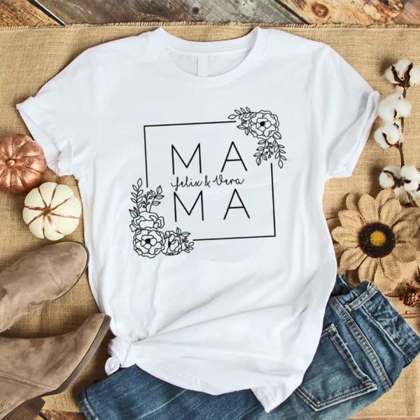 Mama T-Shirt mit Kindernamen, T-Shirt Mama, Mama personalisiert, personalisiertes T Shirt mit Namen, personalisiertes T-Shirt Mama, Muttertag Geschenk, Geschenk Mama personalisiert, Geschenk Muttertag personalisiert