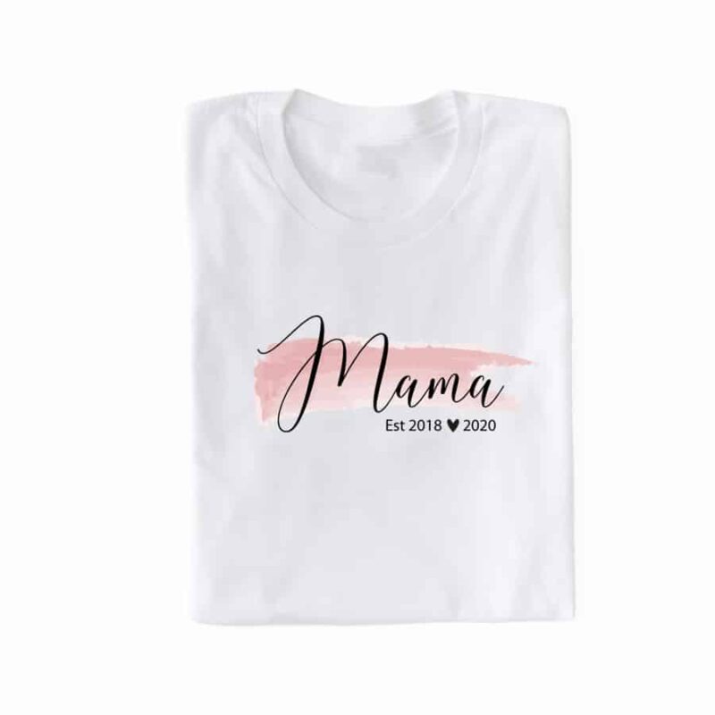 Mama T-Shirt mit Kindernamen, T-Shirt Mama, Mama personalisiert, personalisiertes T Shirt mit Namen, personalisiertes T-Shirt Mama, Muttertag Geschenk, Geschenk Mama personalisiert, Geschenk Muttertag personalisiert