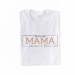 personalisiertes Mama T-Shirt mit Namen und Jahreszahlen