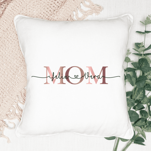 personalisiertes Kissen Mama SchriftinSchrift