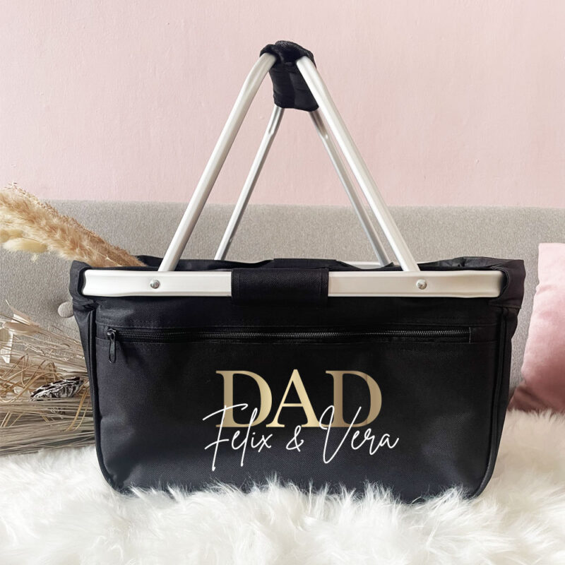 geschenk opa enkelkinder, Einkaufskorb personalisiert, Einkaufskorb Papa Opa, Geschenkideen Vatertag, Geschenkideen Papa, Ideen DAD Papa Daddy Vater Geburtstag, Einkaufskorb Vatertag, Vatertag personalisiert, Einkaufstasche personalisiert, Geschenk-Ideen für Oma, Tasche, Tragetasche Bier Wein, Geburtstag, Weihnachte, Vatertag, Mann, Herren Handtasche, Tragetasche