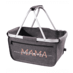 personalisierter Einkaufskorb für Mama mit Kindernamen