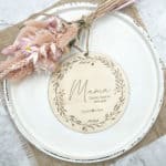 Holzschild für Mama mit Kindernamen