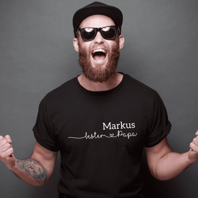 Papa Geburtstag, Papa Geschenk, Papa Geschenk personalisiert, Papa Geburtstag personalisiert, Papa T-Shirt, Papa T-Shirt mit Kindernamen, Papa T-Shirt mit Namen, Papa T-Shirt personalisiert, Papa Geburtstagsgeschenk, Papa T Shirt Geschenk, Papa T Shirt Tochter, Papa T Shirt Sohn, Papa T Shirt 4 XL, weltbester Papa, weltbester Papa T Shirt, Super Dad Shirt