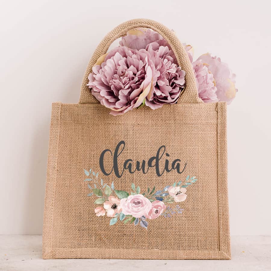 Einkaufstasche personalisiert, Jutetasche personalisiert, Tasche mit Name, Tasche personalisiert, Geschenkidee Weihnachten personalisiert, Geburtstagsgeschenk Idee. Geschenkidee Geburtstag personalisiert, Geschenkidee Mama, Geschenkidee Oma, Geschenkidee beste Freundin,