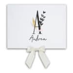 Geschenkbox personalisiert mit Name und Buchstabe